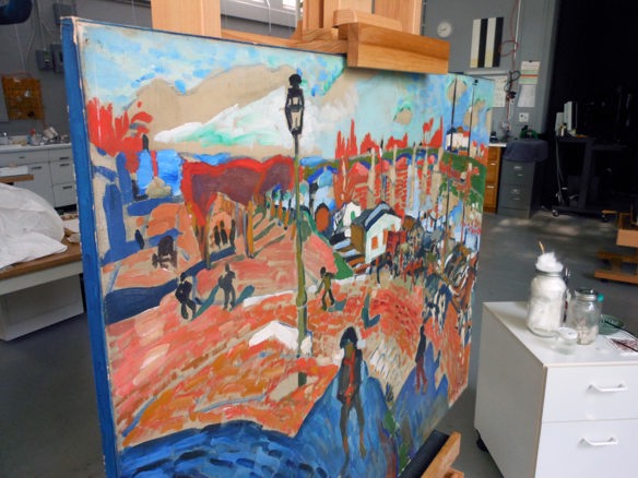 André Derain’s The Bridge at Le Pecq in conservation