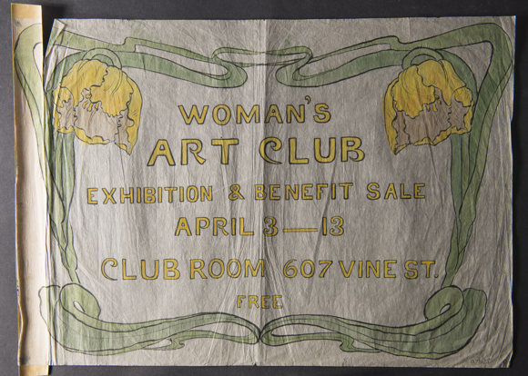 Women’s Art Club sign