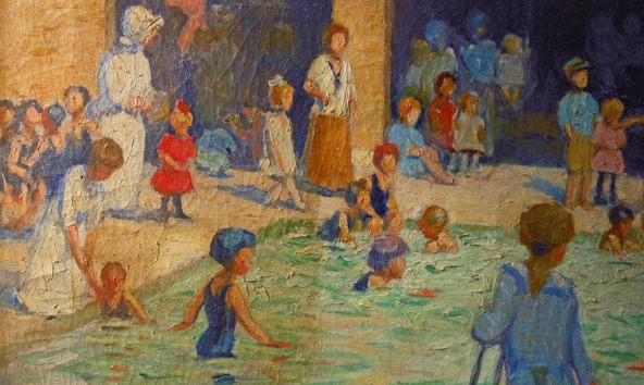 Kate Reno Miller’s Swimming Pool under conservation