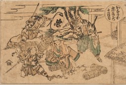 Edo period Japanese cartoon