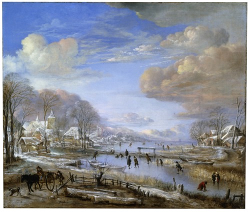 Aert van der Neer’s Winter Landscape