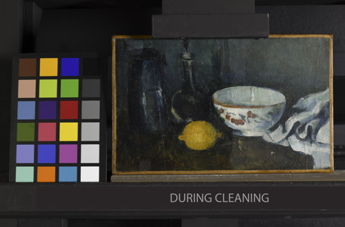 Cleaning Cézanne’s still life