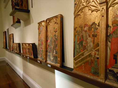 paintings from Retablo of Saint Peter